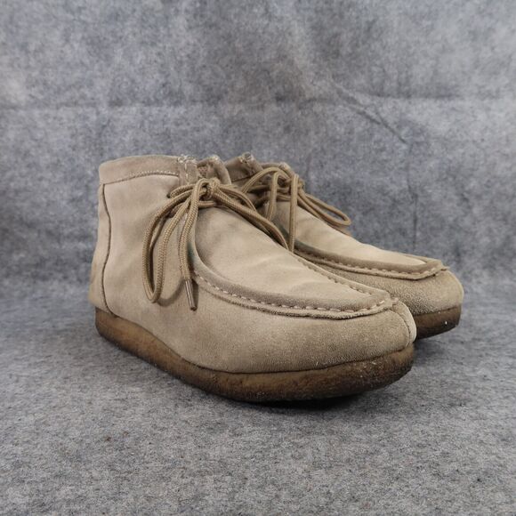 Roper Shoes Mens 7.5 Boots Leather Casual Gum Sticker Moc Toe Comfort Western main image 16